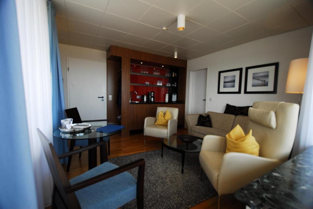 Hotel Quisisana & Appartements Quisi هيلغولاند الغرفة الصورة